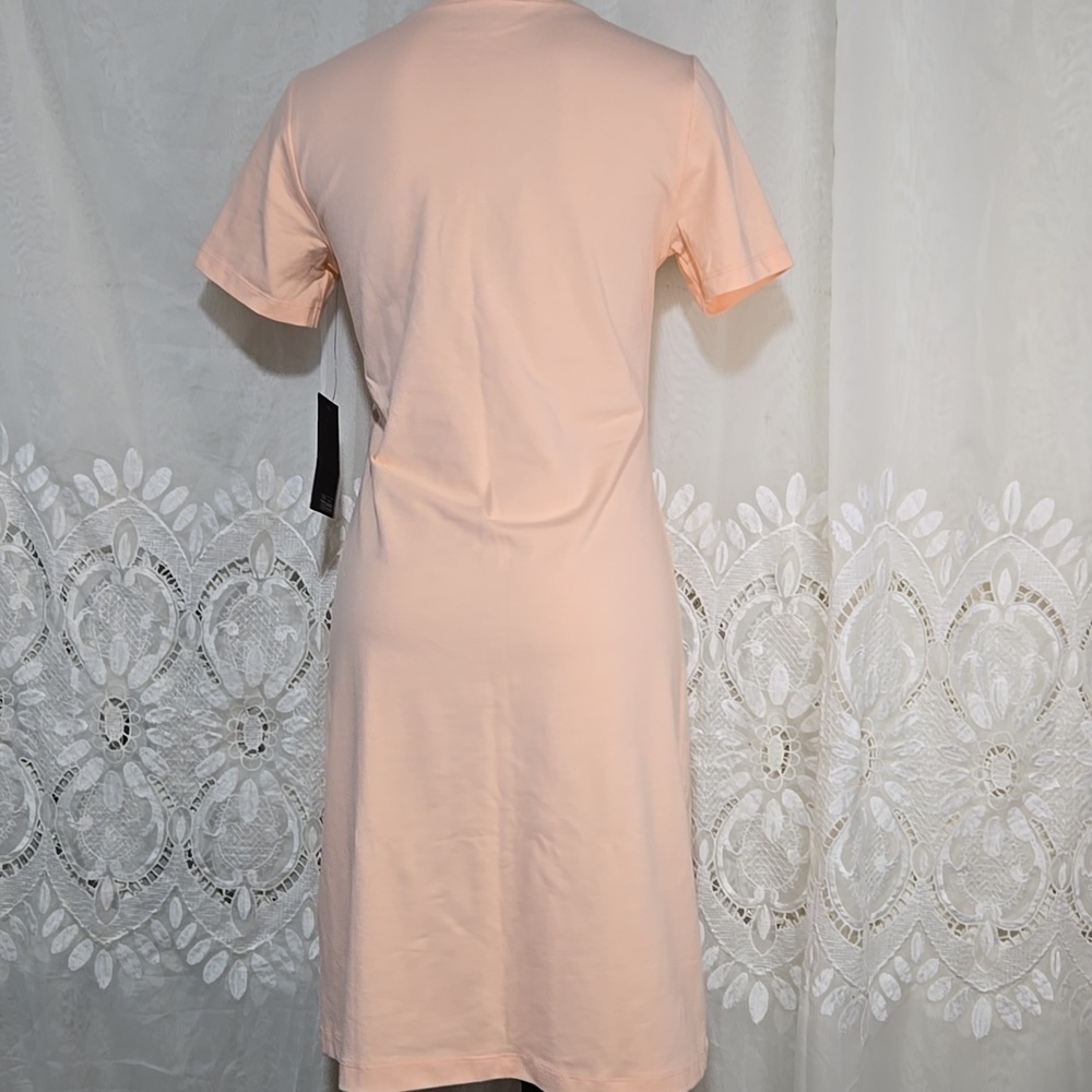 DKNY Sport Light Peachy Orange Dress Sz X-Small NWT - Picture 4 of 6